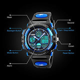 Reloj digital deportivo para niños impermeables