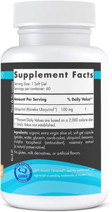 CoQ10 Ubiquinol Sport Nordic Naturals 60 cápsulas