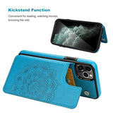 Funda tipo cartera para iPhone 11 Pro Max con tarjetero