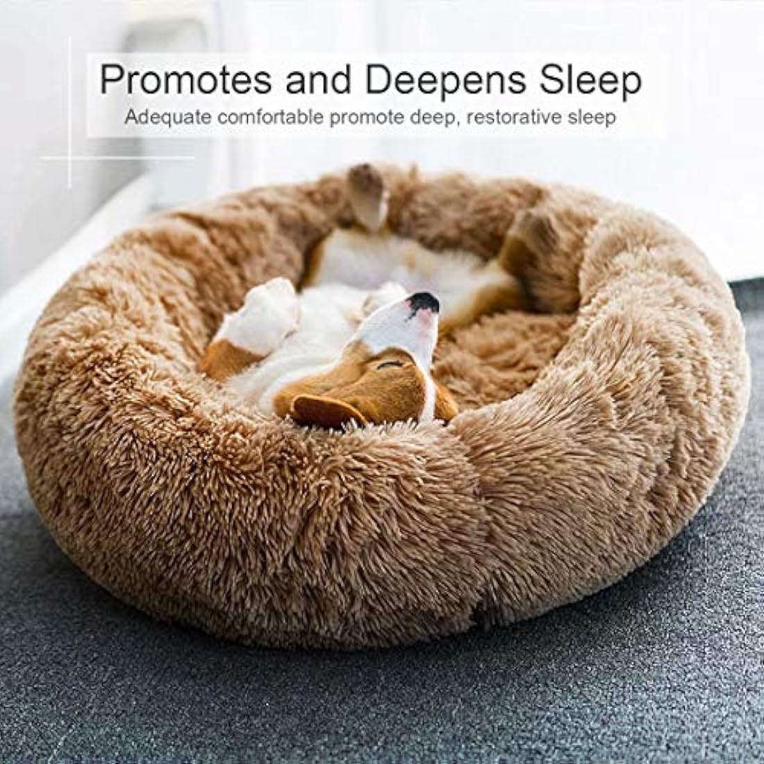 Cama para perro, cama calmante para perros