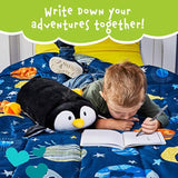 Almohada de espuma viscoelástica con diario para niños