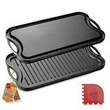 Sarten de hierro fundido reversible NutriChef NCCIRG64