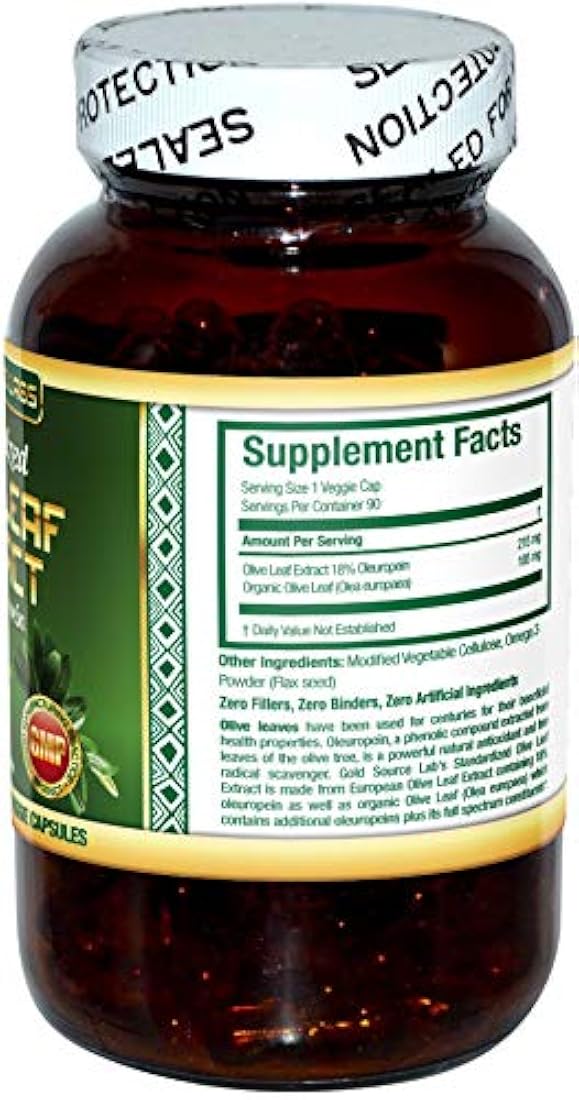 Extracto de Hoja de Olivo Pure, 18% oleuropein