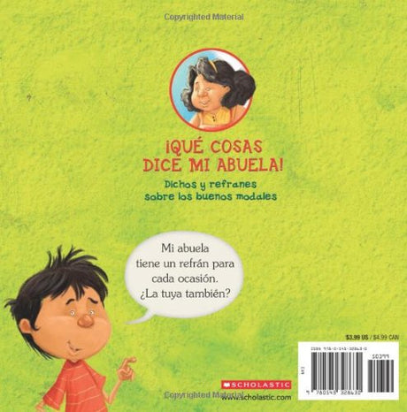 Libro Qué cosas dice mi abuela (Edición en español)