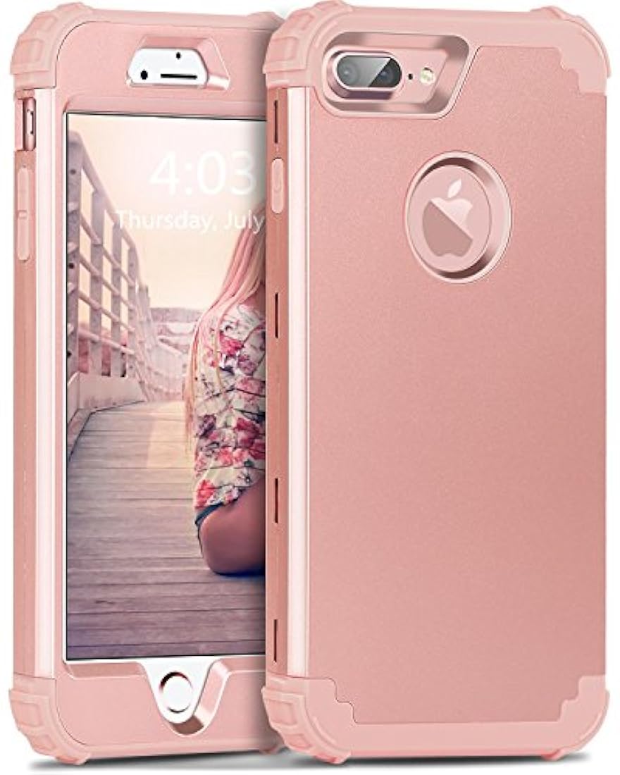 BENTOBEN funda para iPhone 7 Plus a prueba de golpes
