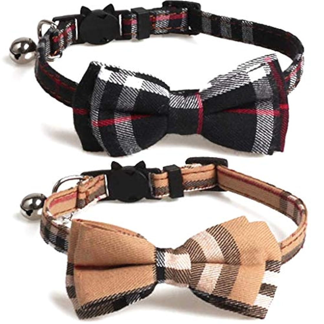 Set Collar de gato y con linda pajarita.