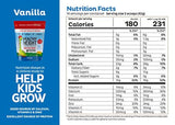 Mezcla de batidos nutricional de proteínas para niños