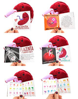 Baby 's First de placenta Roommate Diseñador Plush Figure I Heart Guts.