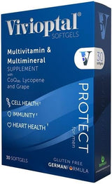 Suplemento Multivitamínico Protect For Men 30 Cápsulas CoQ10