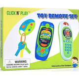 Juego de mando a distancia y llave de coche para niños