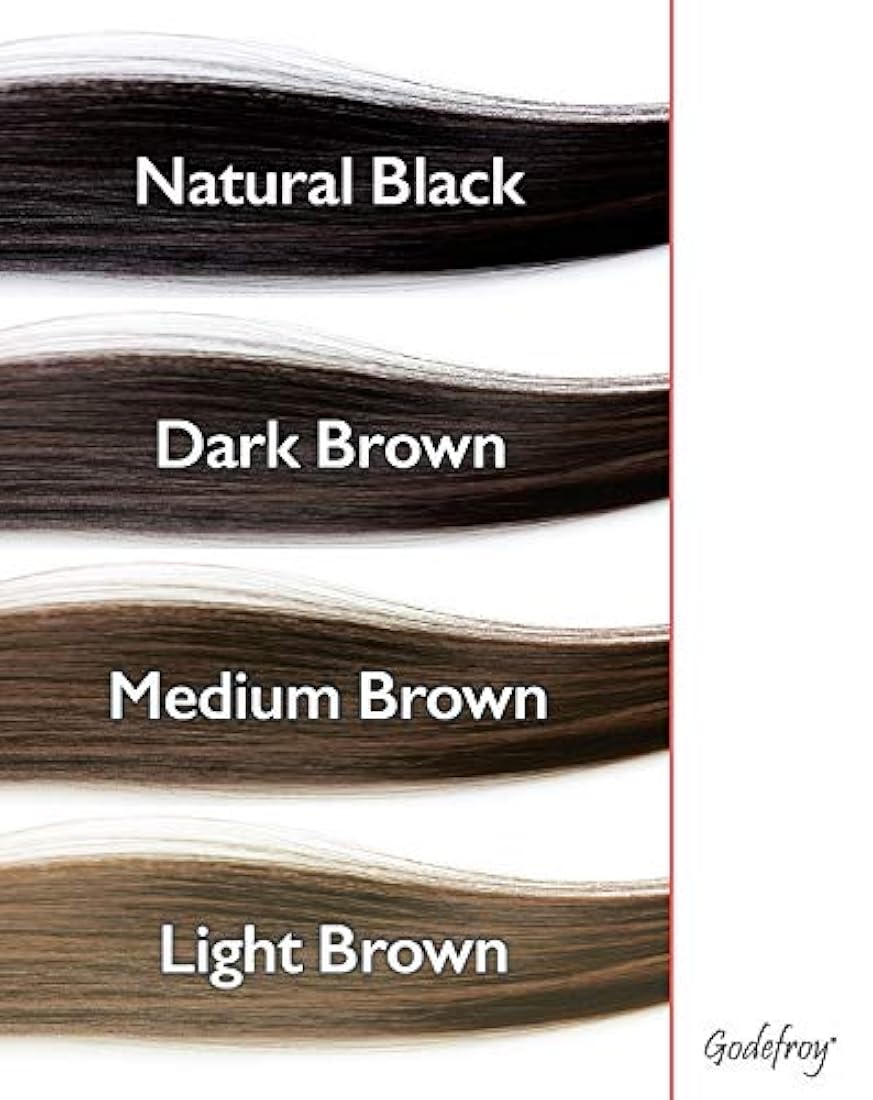 Kit de color tinte, negro natural, Godefroy