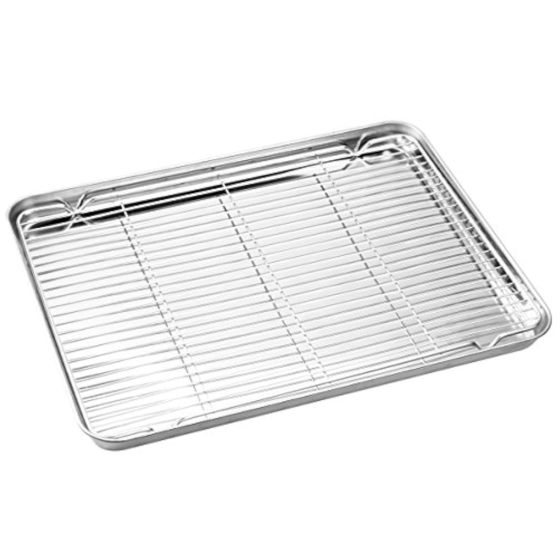 Hojas de horno de acero inoxidable con estante