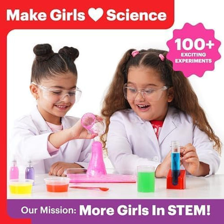 Kit de Experimentos Científicos Doctor Jupiter para Niñas 4-8 Años