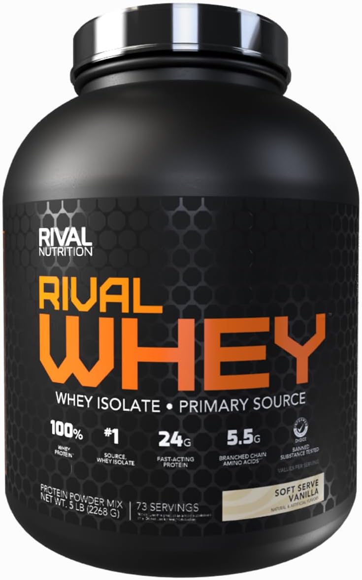 Rival Whey Soft Serve Vainilla 5lb