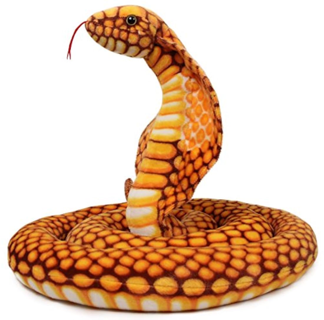 Peluche de pitón de peluche de serpiente grande