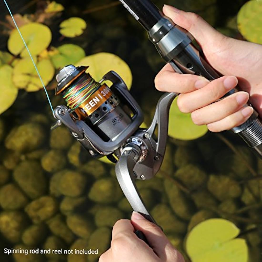 RUNCL - Línea de pesca trenzada de 8 hebras