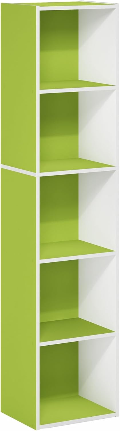 Estantería de 5 niveles, cubos, Furinno Luder