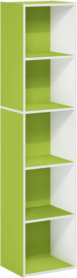 Estantería de 5 niveles, cubos, Furinno Luder