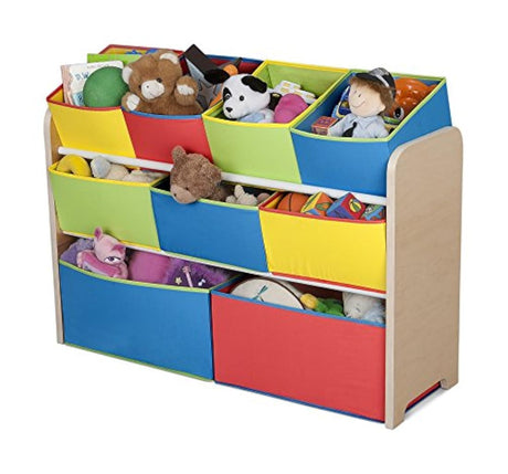 Organizador de juguetes para niños con compartimentos