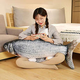 Juguete de peluche con simulación gigante de peces