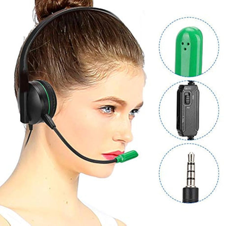 Auriculares de diadema con cancelación de ruido para Xbox