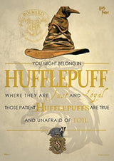 Decoración de pared con poema de hogwarts