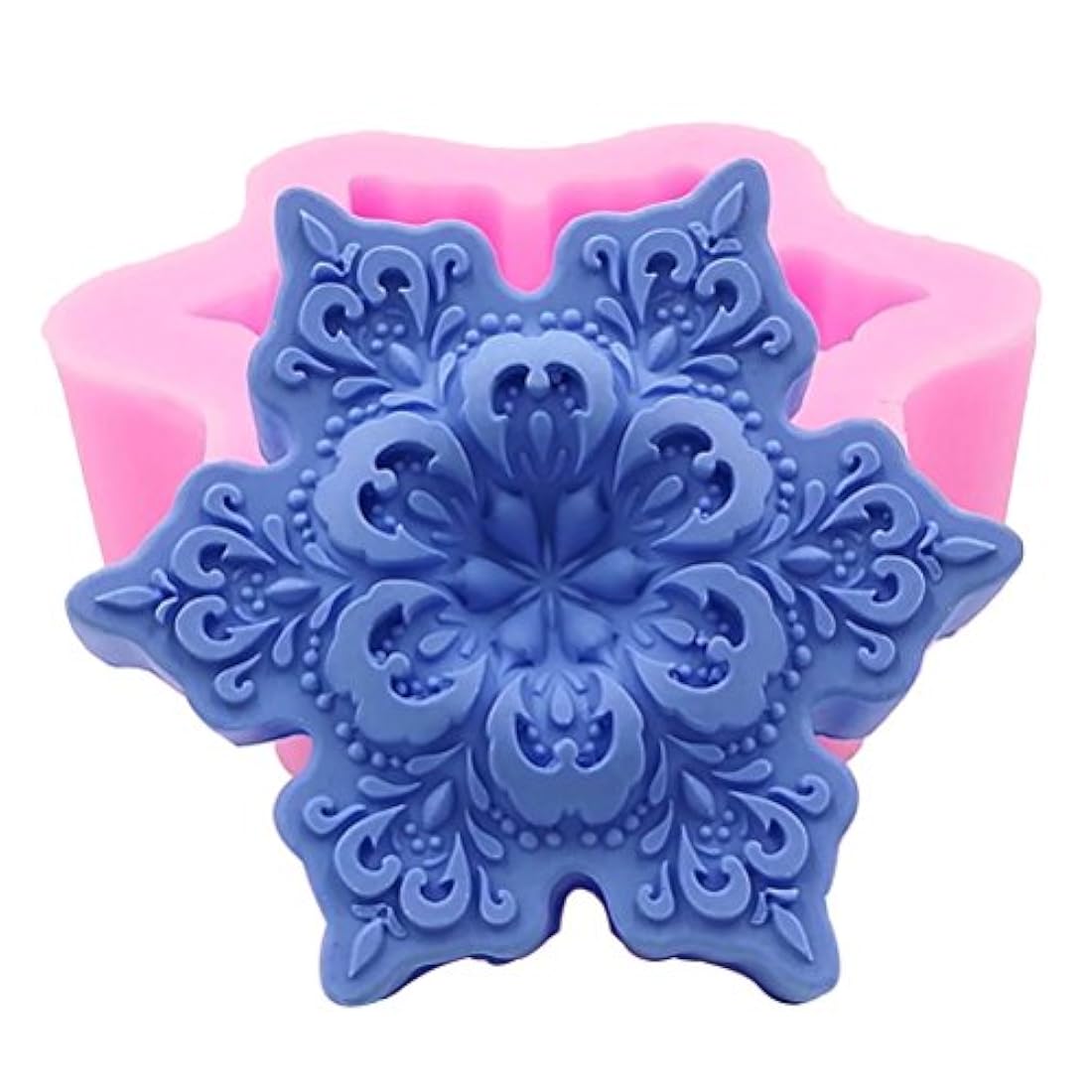 Moldes de silicona en forma de copo