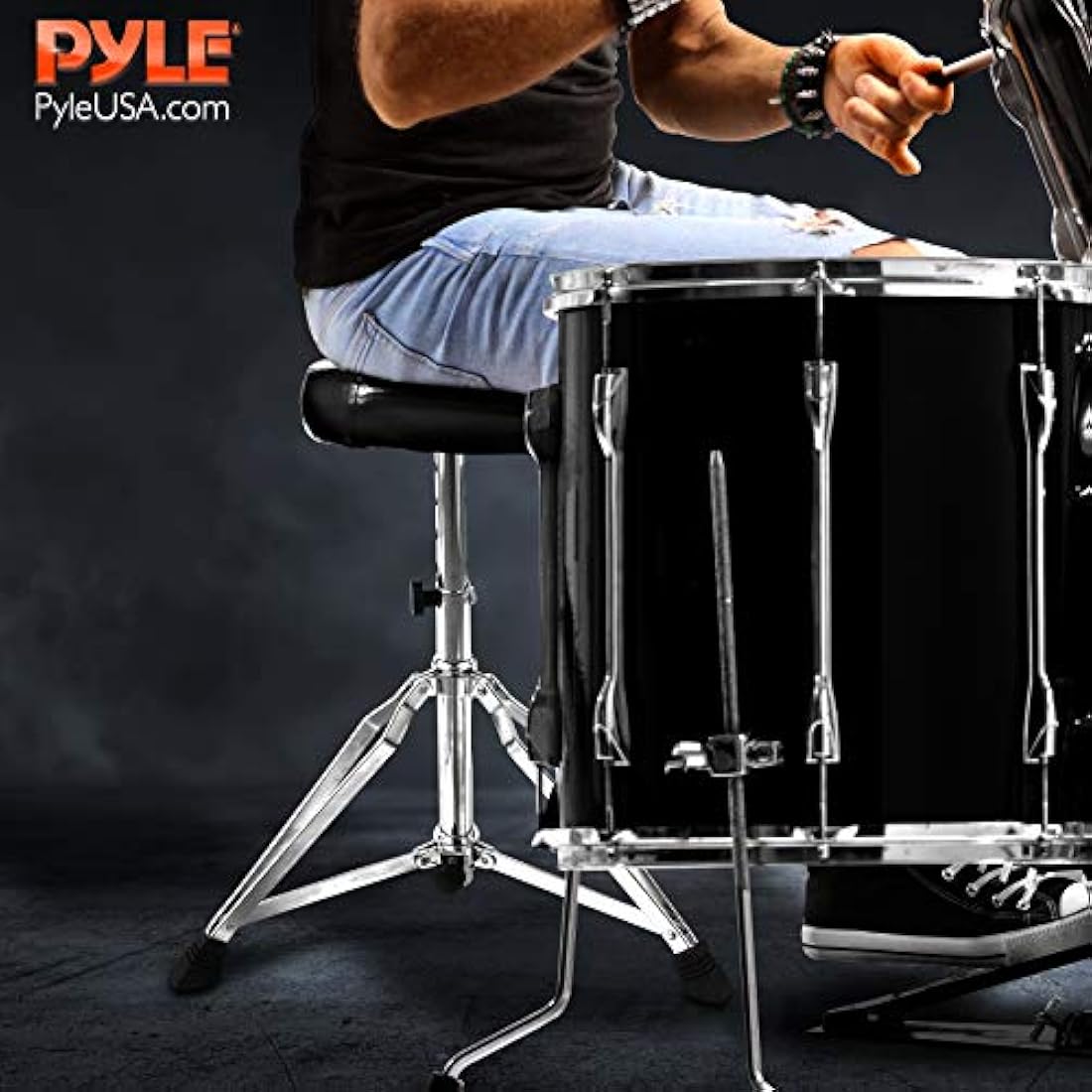 Butacas o Taburete de apoyo ajustable PYLE-PRO PSEATDRM28
