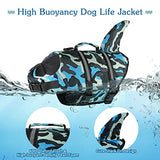 Dogcheer Chaleco salvavidas para perro, sirena de tiburón