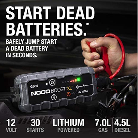 Cargador de baterias para motores,color negro de 12 V. Noco