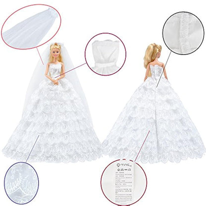 vestidos de novia para muñeca barbie