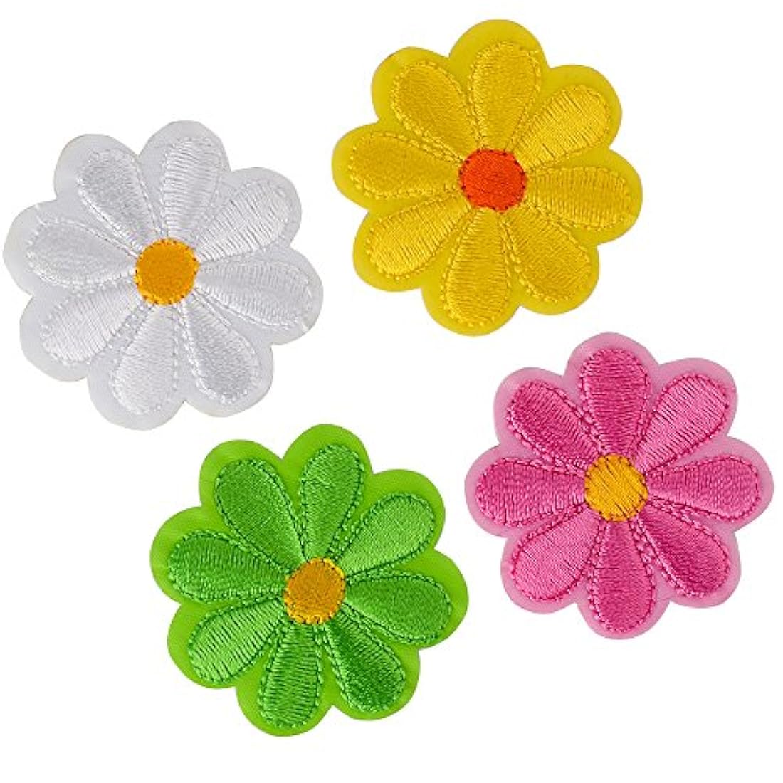 Coopay, 15 parches bordados de Flores y Mariposas