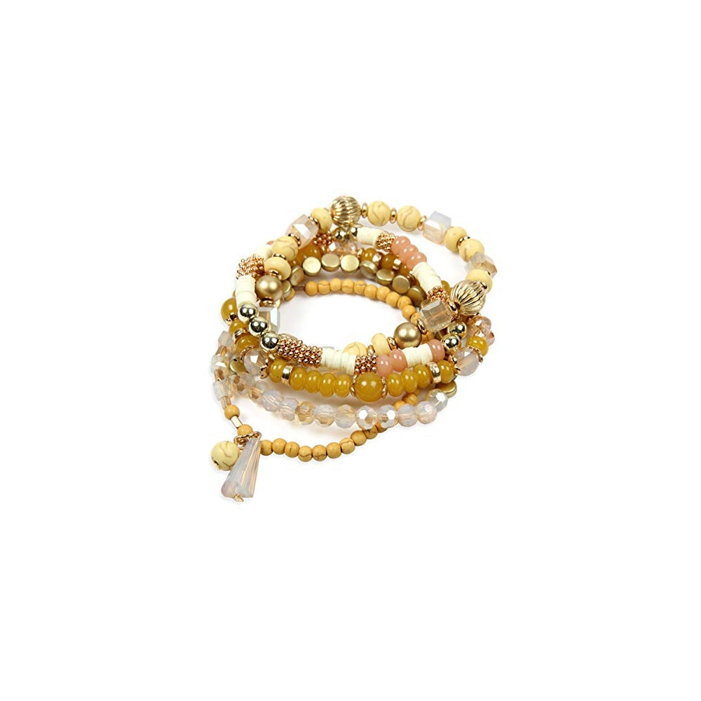Pulseras y tobilleras con mezcla de cuenta