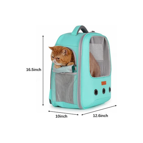 Mochila transportadora para gatos  aprobada por la aerolínea