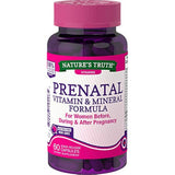Nature's Truth Cápsulas de vitaminas prenatales y minerales, 60 unidades