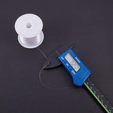 Pandahall - 1 rollo de alambre transparente de hilo de nylon