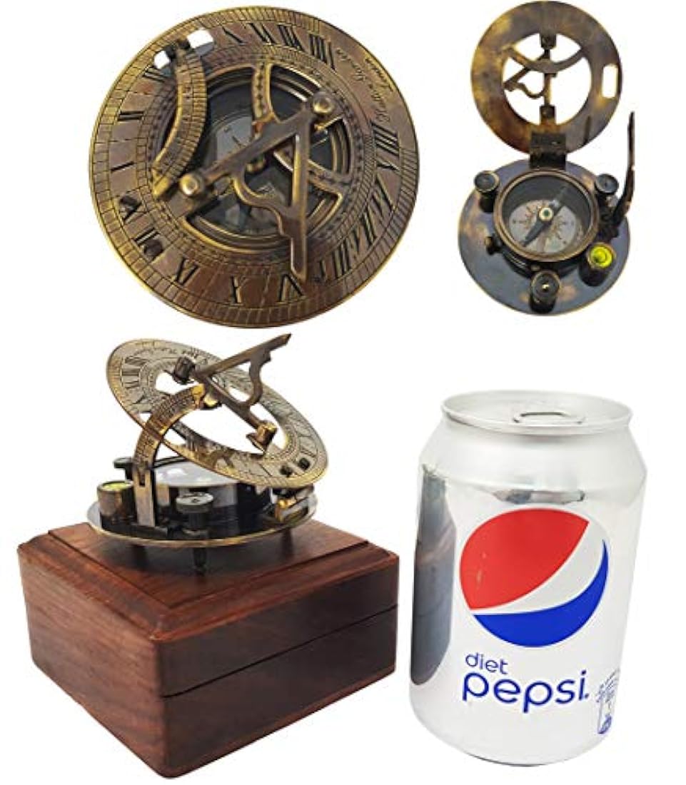 Reloj de sol Sun Reloj de sol Brújula Sundial