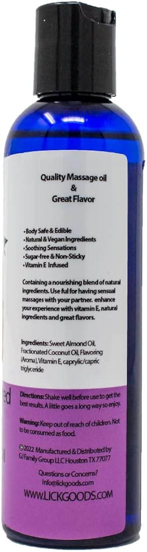 Aceites de aromaterapia con sabor a fresa LICK