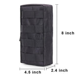 2 unidades Molle bolsa táctica EDC bolsa de administrador