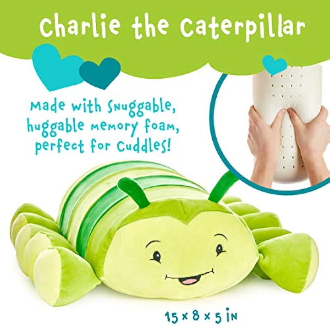 Almohada de espuma viscoelástica con diario para niños