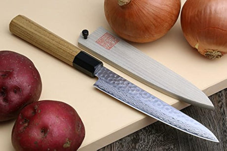Yoshihiro - cubertería Damasco Cuchillo para deshuesar