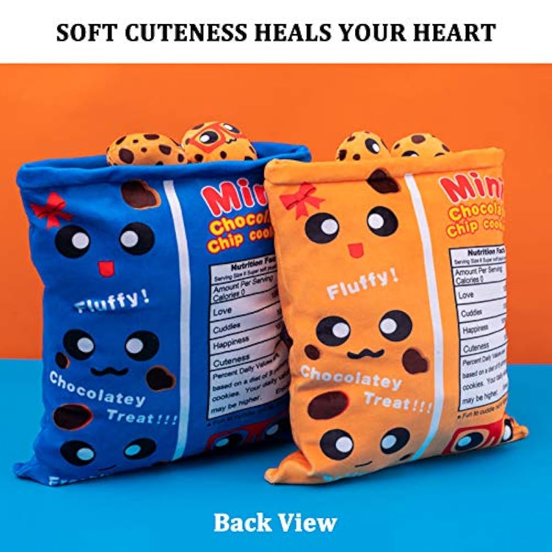 Peluche con diseño de galletas