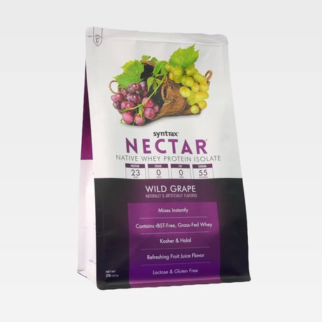 Syntrax Nectar Proteína de Suero 100% Grape 2 lbs