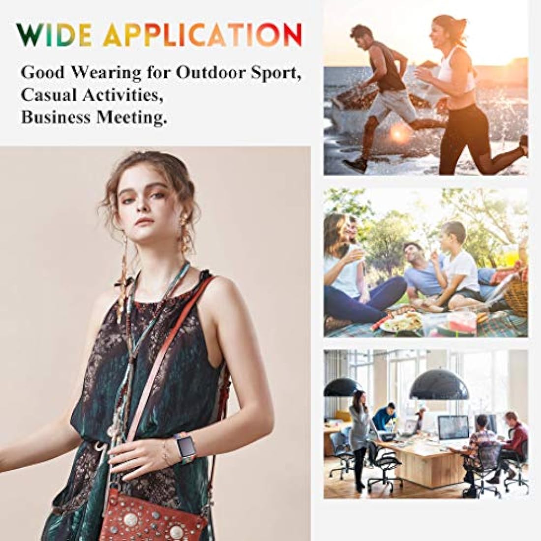 Banda compatible con Apple Watch