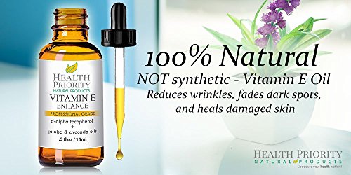 Aceite de vitamina E 100% natural la piel