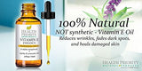 Aceite de vitamina E 100% natural la piel