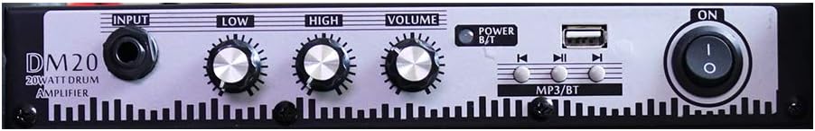 Amplificador Personal Bluetooth 20W con USB y Cable Antiruido