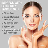 Autobronceador para la cara – Tanner cara con ácido