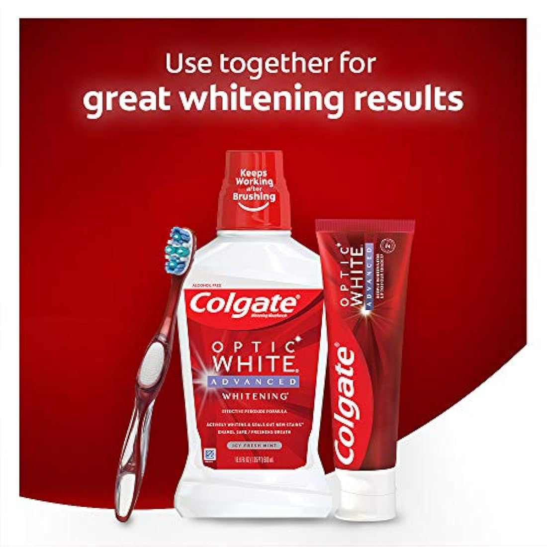 pasta dental blanqueadora, 2% peróxido de hidrógeno blanco