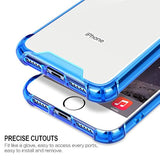 Funda para iPhone 7 Plus, transparente, antiarañazos,delgada
